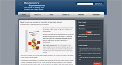 Desktop Screenshot of manufacturing-rep-secrets.com